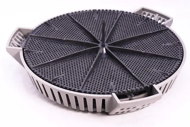 Alt view image 6 of 6 - Easy-Install Two-Stage Stairwell Drain Cover Resists Yard Waste Clogs and Flooded Basements