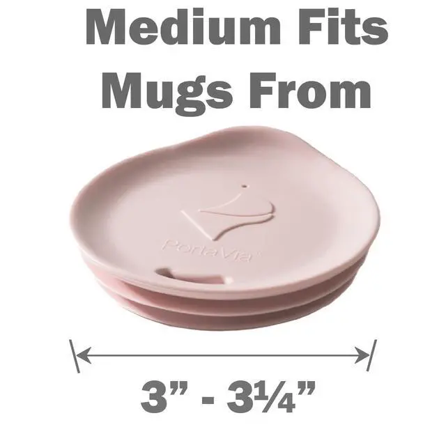 Alt view image 2 of 5 - Reusable, Dishwasher-Safe Silicone Lid for Coffee Cups and Mugs
