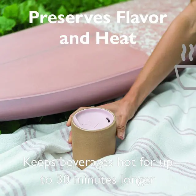 Alt view image 5 of 5 - Reusable, Dishwasher-Safe Silicone Lid for Coffee Cups and Mugs