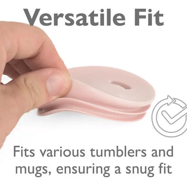 Alt view image 4 of 5 - Reusable, Dishwasher-Safe Silicone Lid for Coffee Cups and Mugs