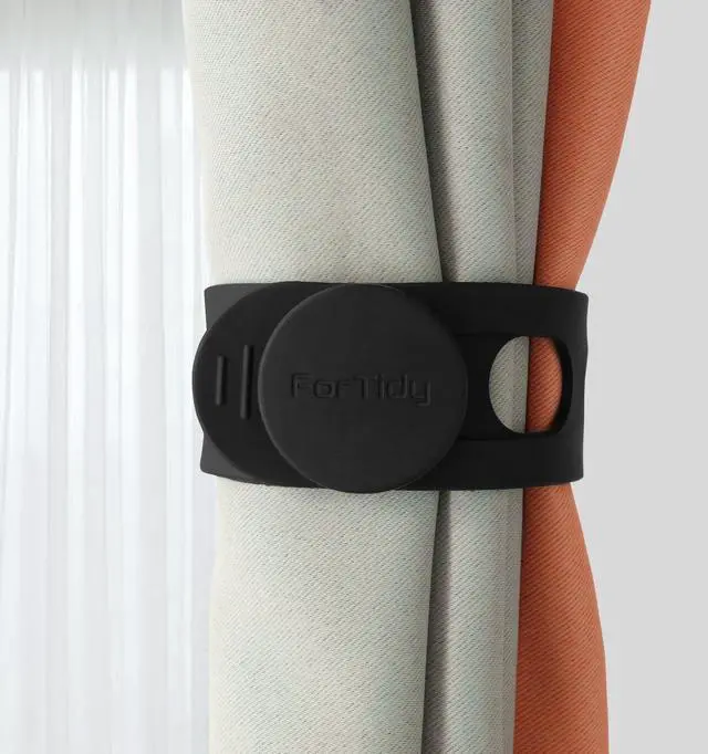 Alt view image 3 of 7 - Silicone Latch Strap for Slow Cooker Lid, Pot, Bento Box, Patented Design Reusable Elastic Self-Lock Silicone Tie for securing cookwares or Organizing Cords, Mats, 21.65 in, 2pcs (Black&White)