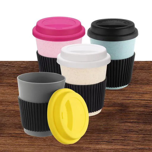 Alt view image 5 of 7 - Silicone Cup Lids for Glass Cup, 3" ID 3.7" OD Silicone Coffee Cup Mug Lid Reusable Sealed Drinking Can Lid Covers Fit for 9cm/3.5" Dia Water Coffee Tumbler Cups, White