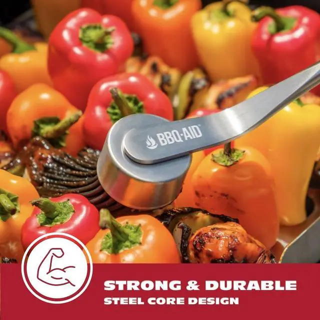 Alt view image 7 of 7 - Silicone Basting Brush for Grilling - Premium Acacia Wood Sauce Brush for BBQ & Smoking - Heat Resistant Marinade & Meat Brush - Dishwasher Safe Cooking Brush - Perfect For Fathers Day Gift