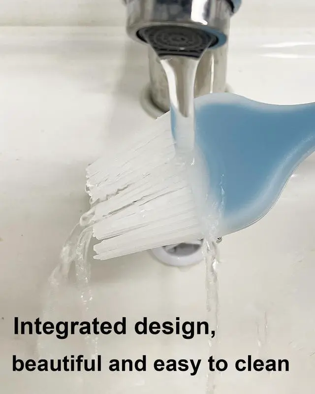 Alt view image 6 of 6 - Pastry Brush Silicone Basting Brush for Cooking,2PCS 10+8 in Heat Resistant Food Brushes for Baking, Grilling, Cooking and Spreading Oil, Butter, BBQ Sauce, or Marinade (Blue)