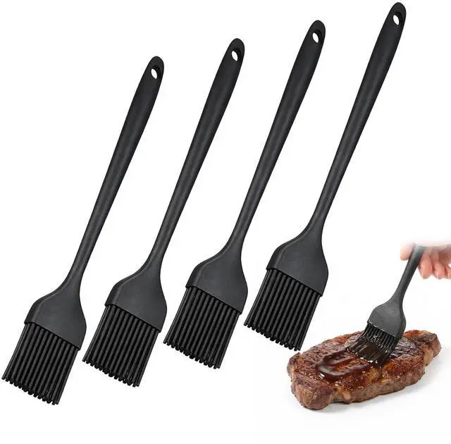 Main image of Silicone Pastry Brushes, Oil Baking Brushes, Heat Resistant Cooking Brush for Kitchen Baking Barbecue BBQ Cooking Grilling