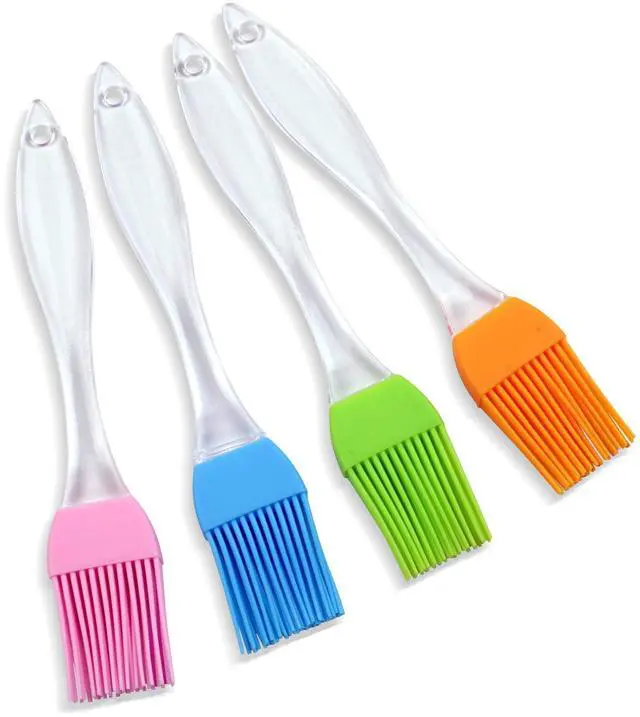 Main image of Silicone Pastry & Basting Brush Heat-Resistant Cooking Brush for BBQ, Grill, Baking, and Kitchen Use
