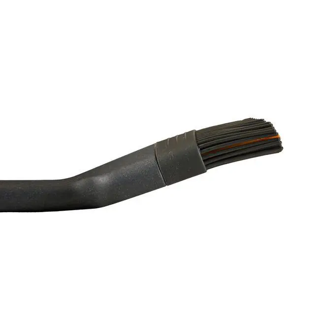 Alt view image 7 of 7 - Silicone Basting Brush - Heat-Resistant Non-Shedding Bristles with Center Grid for Better Coverage - Curved Handle, Eco-Friendly Wheat Straw Grip Ideal for Grilling & Baking - Dishwasher Safe
