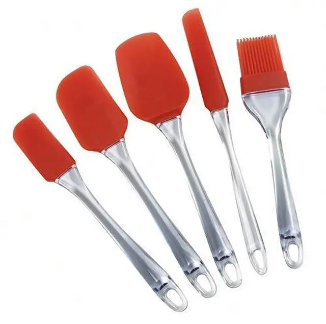 Alt view image 6 of 6 - Red Silicone Brush