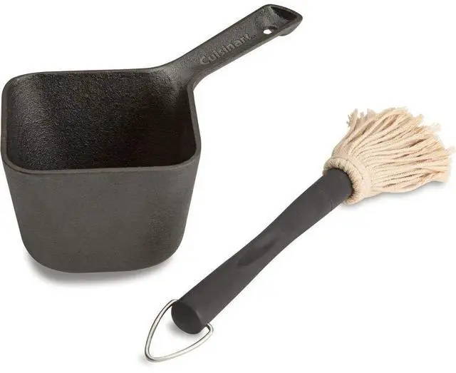 Main image of Cast Iron Basting Pot and Brush