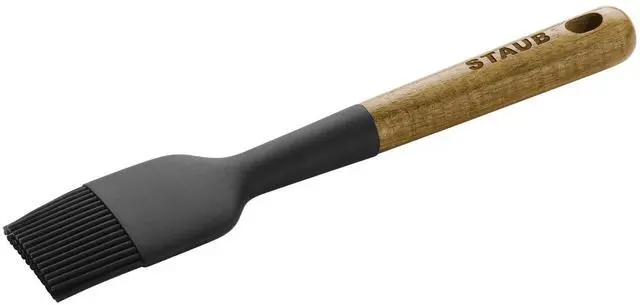 Main image of Silicone with Wood Handle Cooking Utensil, Pastry Brush