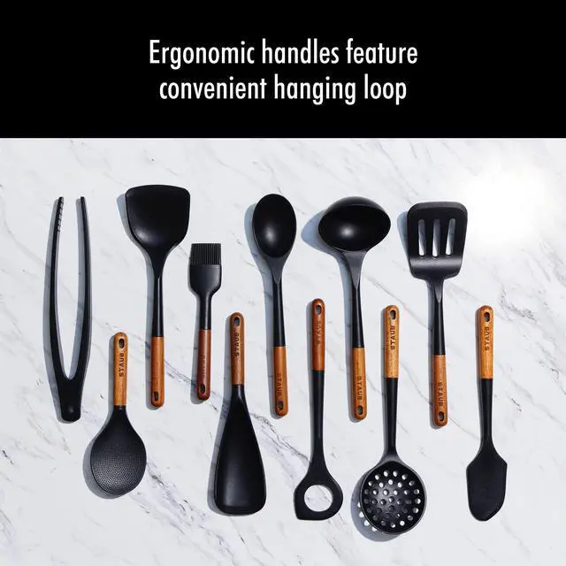 Alt view image 4 of 6 - Silicone with Wood Handle Cooking Utensil, Pastry Brush