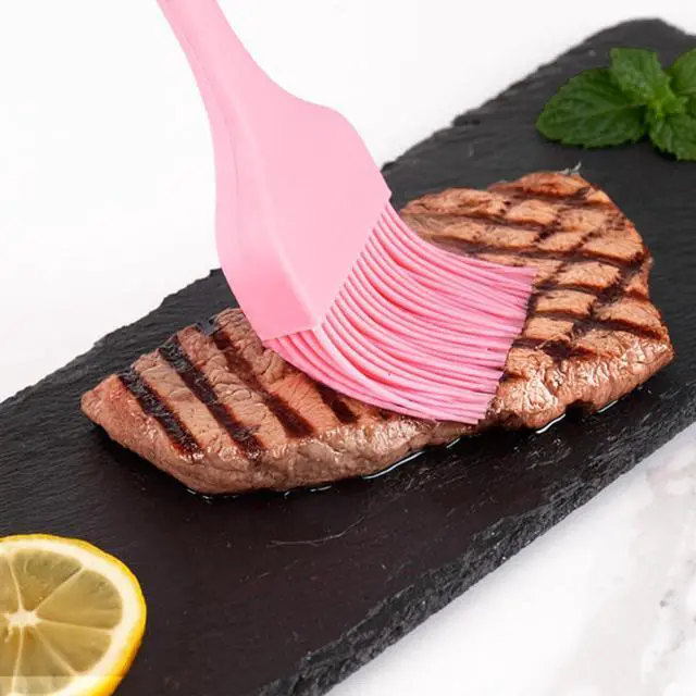 Alt view image 3 of 7 - 8 Pcs Silicone Basting Brush 230 Heat Resistant BPA Free Silicone Marinading Meat Grill Basting Pastry Brush for Oil Butter Sauce Sausages Desserts Turkey Baster Grill Barbecue
