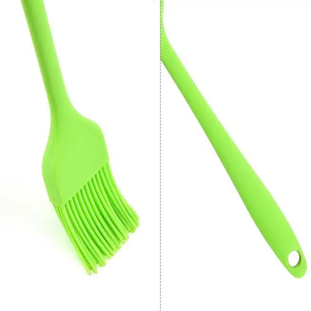 Alt view image 3 of 7 - Silicone brush, Oil Brush for BBQ Kitchen Cooking Baking and Grilling (2 PCS,pink)