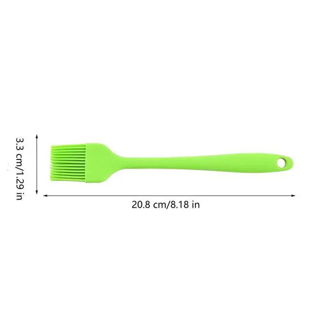 Alt view image 2 of 7 - Silicone brush, Oil Brush for BBQ Kitchen Cooking Baking and Grilling (2 PCS,pink)