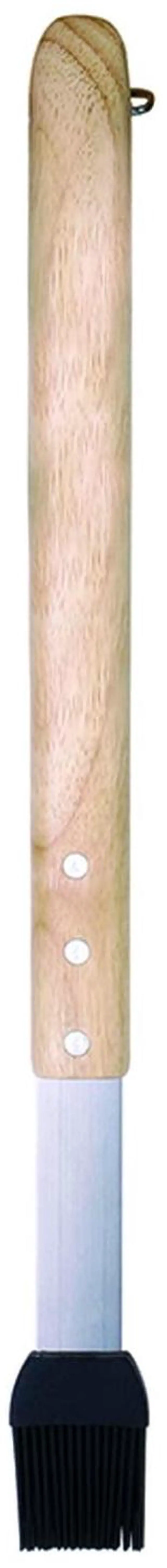 Main image of Wooden Handle Silicone Head Basting Brush