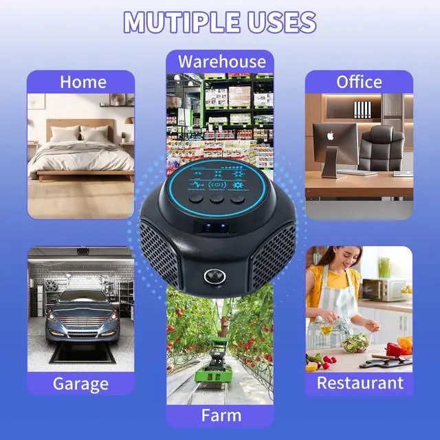 Alt view image 2 of 3 - Ultrasonic Pest Repellent Plug in Indoor Mouse Traps for Home, Mouse Repellent Ultrasonic Device Rodent Repeller Ultrasonic Plug in Pest Control for Rat Mice Spider Squirrel Roach for Attic