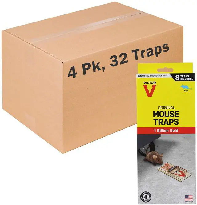 Main image of Metal Pedal Mouse Trap, 32 Traps
