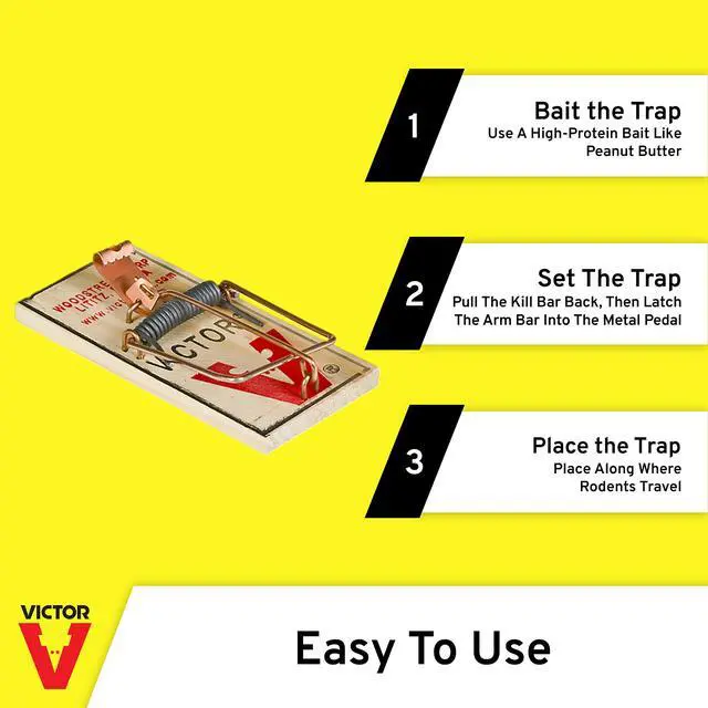 Alt view image 3 of 7 - Metal Pedal Mouse Trap, 32 Traps