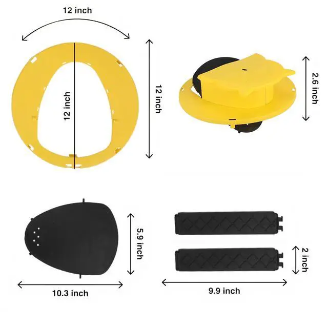 Alt view image 2 of 6 - Bucket Lid Mouse Trap,Auto Reset,Humane and Efficient Mouse Trap Bucket-2Pack