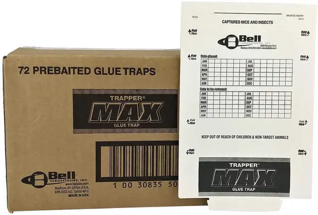 Main image of Trapper Max Free Mouse Glue Boards-12 Boards