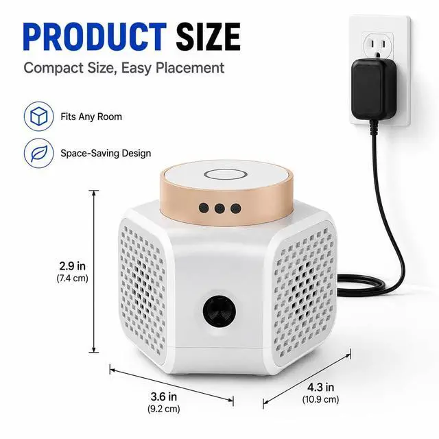 Alt view image 7 of 7 - Ultrasonic Pest Repeller Indoor, Mouse Rodent bat Control, 4 Modes
