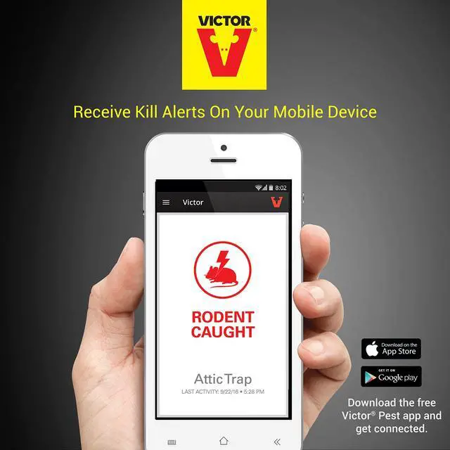 Alt view image 4 of 7 - Smart-Kill Humane Wi-Fi Enabled Electronic Rat Trap Killer - 2 Traps
