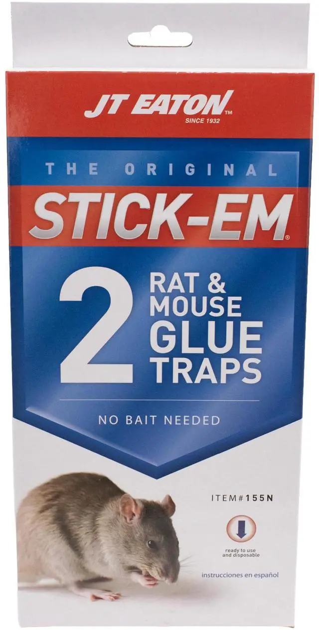 Main image of Stick-Em Rat and Mouse Size, 2-Pack, Multi, 2 Glue Traps