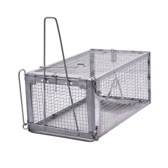 Alt view image 7 of 7 - Humane Live Animal Mouse Cage Traps, Catch and Release Mice, Rats,Chipmunk, Pests, Rodents and Similar Sized Pests for Indoor and Outdoor, 10.6 X 5.63 X 4.33 Inches, One-Door