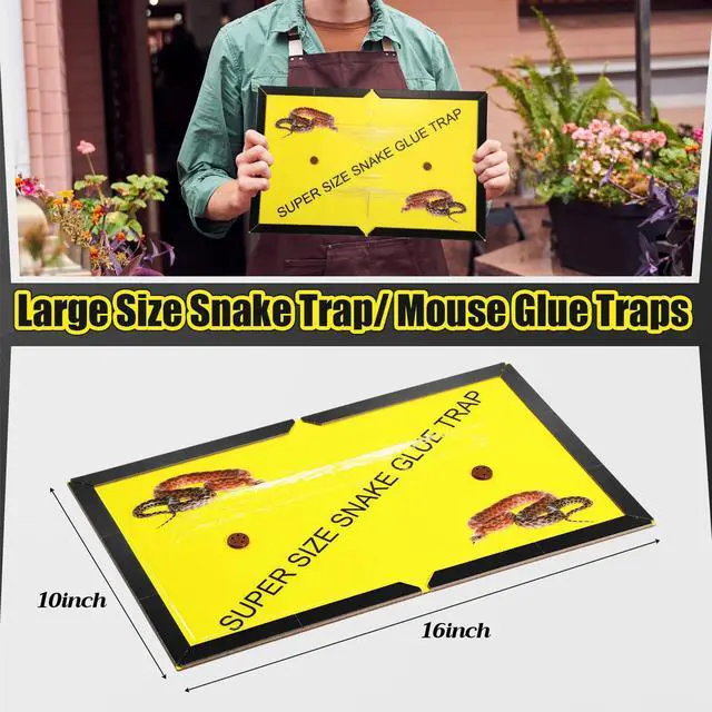 Alt view image 2 of 6 - Large Snake Glue Traps, Mice Rat Traps Glue Board