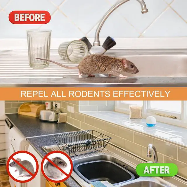 Alt view image 4 of 7 - Mouse Repellent Pouches,24 Pack Rodent Repellent,Indoor Use Mice Deterrent