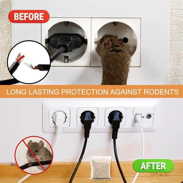 Alt view image 7 of 7 - Mouse Repellent Pouches,24 Pack Rodent Repellent,Indoor Use Mice Deterrent