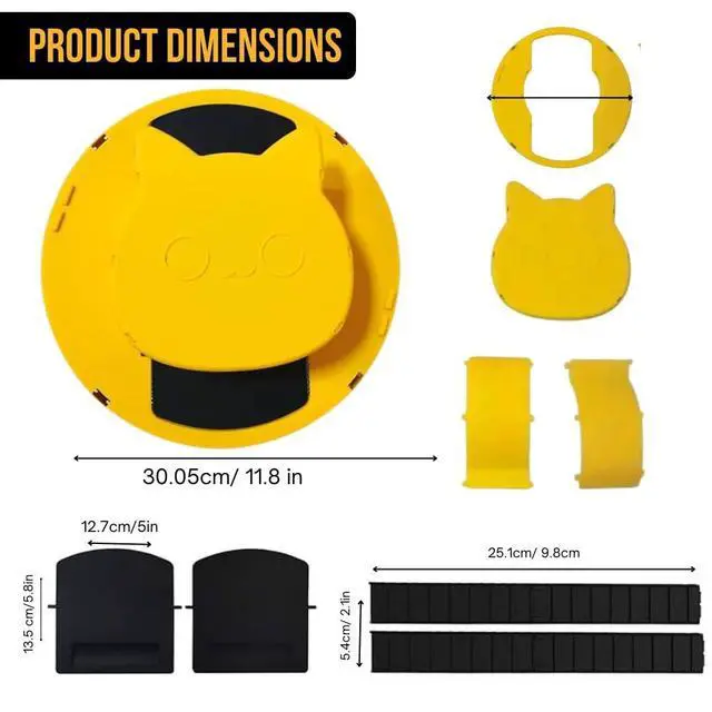Alt view image 2 of 7 - 1 Pack Mouse Rat Trap Bucket Lids | Multi-Catch Auto Reset 5 Gallon Mouse Bucket Indoor for Home | Bucket Trap for Mice & Rats | Reusable Indoor & Outdoor Mouse Traps Bucket