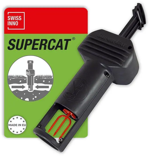 Main image of Gopher & Vole Trap PRO SuperCat Reusable Tunnel Trap with Dual-Trigger System Easy to Set, Made in Europe High Catch Rate - 1 Pcs