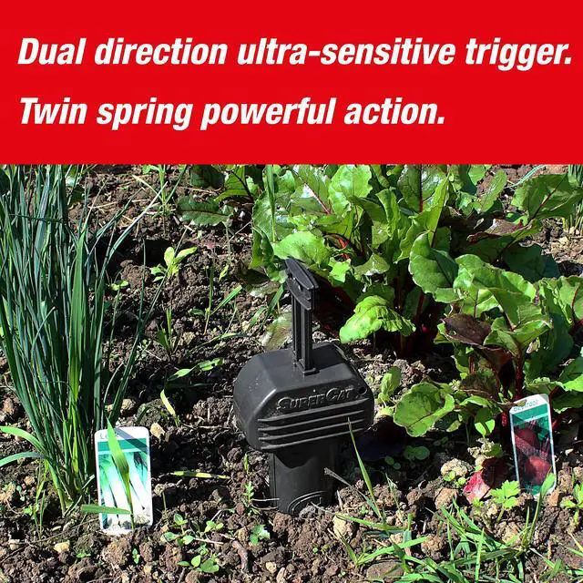 Alt view image 4 of 7 - Gopher & Vole Trap PRO SuperCat Reusable Tunnel Trap with Dual-Trigger System Easy to Set, Made in Europe High Catch Rate - 1 Pcs