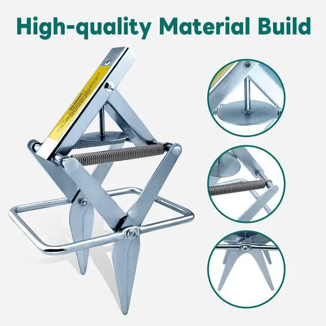 Alt view image 5 of 7 - 2 Pack Mole Traps,Galvanized Steel Scissor Trap,Reusable Mole Trap Killer,Easy Set Trap for Lawns