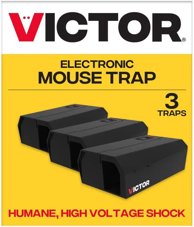 Main image of Electronic Mouse Trap, 3-Pack, Indoor Electric Mouse Traps for Home