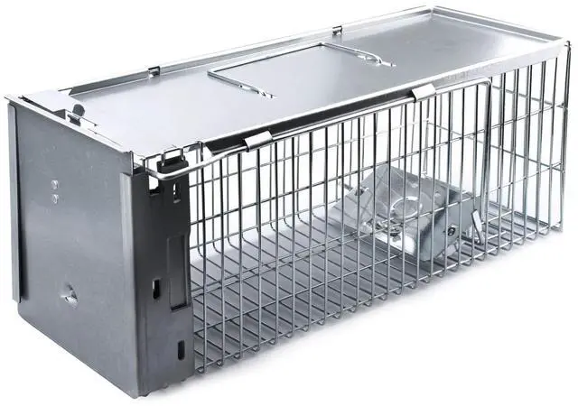 Main image of Heavy Duty Squirrel Trap Chipmunk Trap Rat Trap and Other Similar-Size Rodents - 16.3 x 6 x 6.7