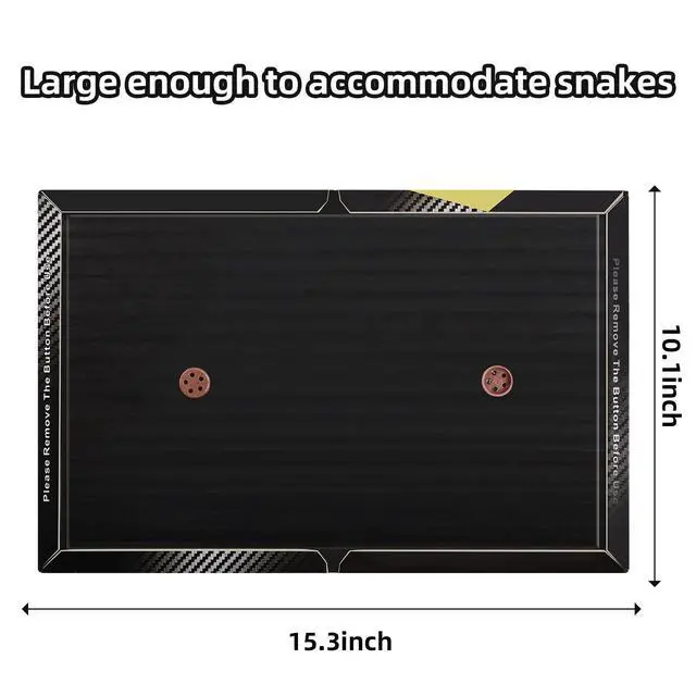Alt view image 4 of 7 - 4 Pack 10" x 16" Large Snake Glue Traps with Enhanced Stickiness, Snake Rat Sticky Pad Board for House Indoor Outdoor, Sticky Glue Traps for Snakes, Mice, Rats, Easy to Set