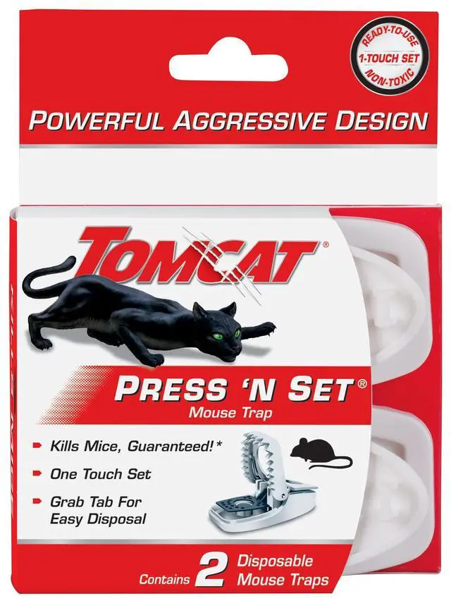 Alt view image 7 of 7 - Press 'N Set Mouse Trap, 4-Pack (8 Traps)