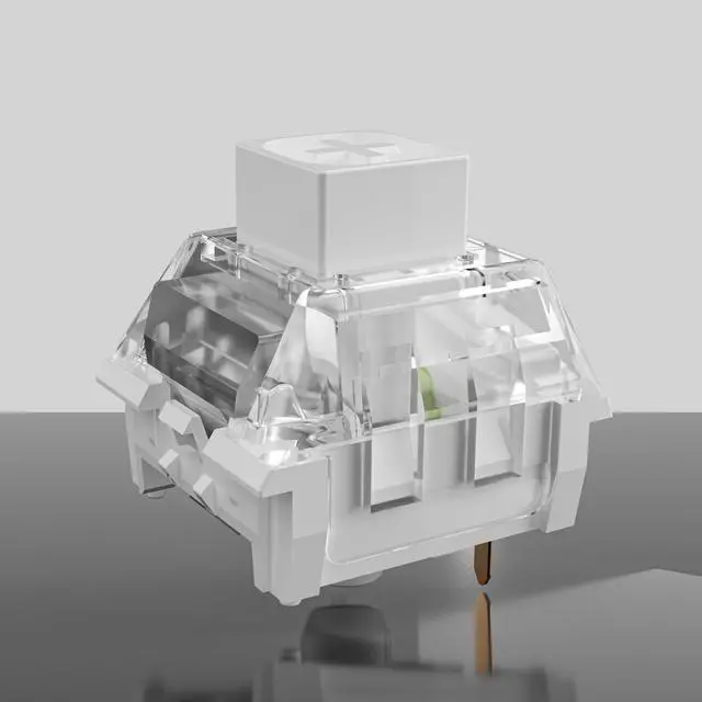Alt view image 3 of 5 - Kailh Box White Pro Switches for mx Mechanical Keyboard,3-Pin Thick Clicky/Firm Response/Gaming/RGB/Crisp Sound Switches(Box White Pro 36pcs)