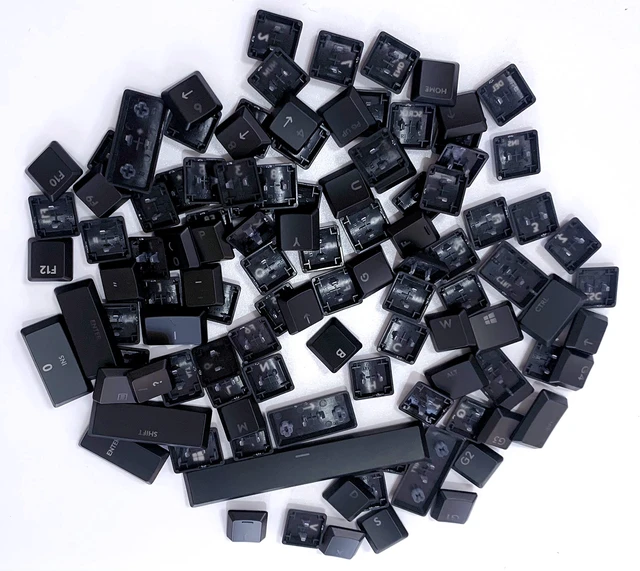 Alt view image 6 of 6 - forG915 complete set of 109 keycaps to replace Logitech G915/G913/G815/G813 TKL RGB mechanical gaming keyboard (black 109 keys) (G915 full set of keycaps (black))