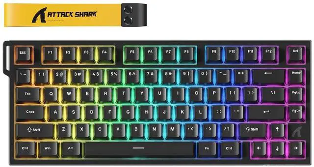 Main image of Rapid Trigger Wired RGB Mechanical Gaming Keyboard-Black