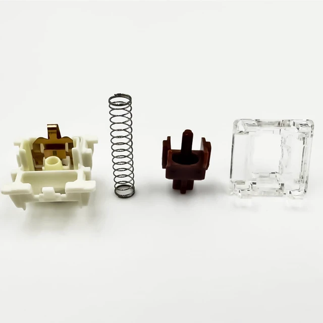 Alt view image 4 of 7 - Gateron G Pro 3.0 Brown Switches for Mechanical Keyboard,3-Pin 55gf Tactile Feel/Pre-Lubed/Pin-Enhanced Switches(108pcs,Brown,3-Pin)