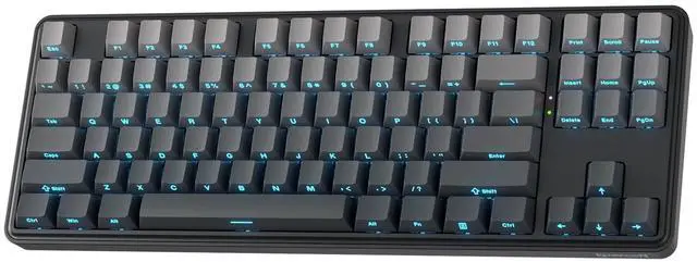Main image of Rapid Trigger Gaming Keyboard, 87 Keys TKL Wired Mechanical Keyboard w/Hyper-Fast Actuation Hall Effect Magnetic Switch, Actuation Point Adjustable, Side Printed PBT Gradient Keycaps