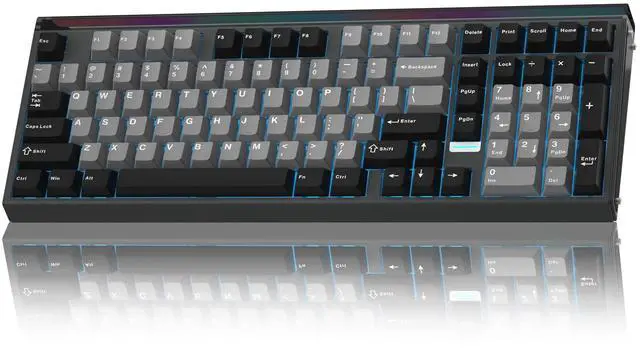 Main image of Gaming Keyboard, Hall Effect Keyboard with Rapid Trigger Mode, Hot Swappable Magnetic Switch Keyboard with Number Pad, Web Driver,RGB Backlit Mechanical Keyboard for Office PC Gamer