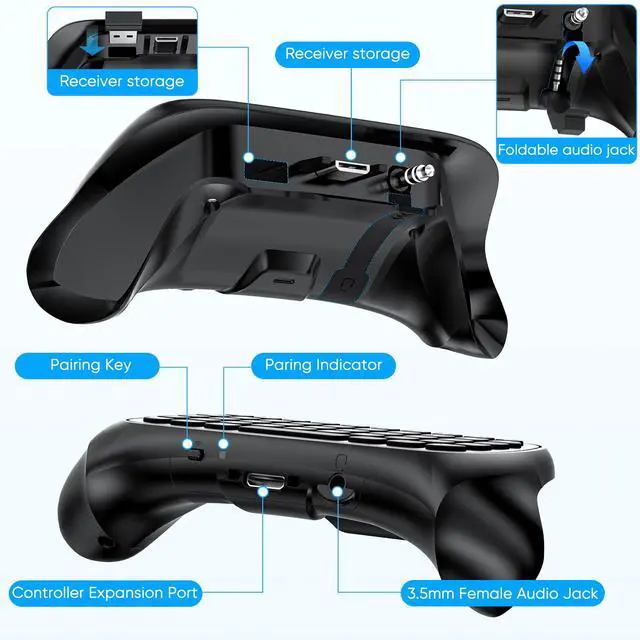 Alt view image 6 of 7 - Keyboard for Xbox Series X/S, One/One X/S, Elite One/2 Controller