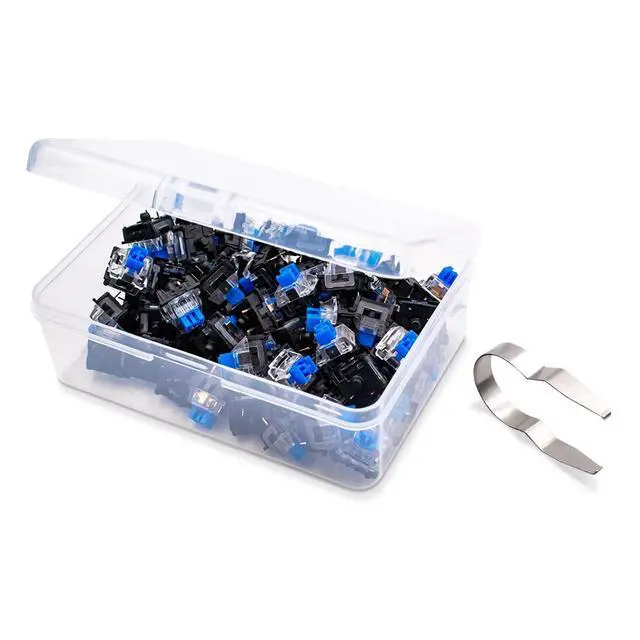 Alt view image 5 of 6 - Keyboard Switches, Pack 65 -Clicky&Tactile - DIY Replacement MX Switches for Mechanical Gaming Keyboard - Blue