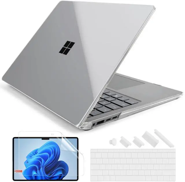 Main image of Premium Case for Surface Laptop 13.8 Inch 2024-2026, Crystal Clear