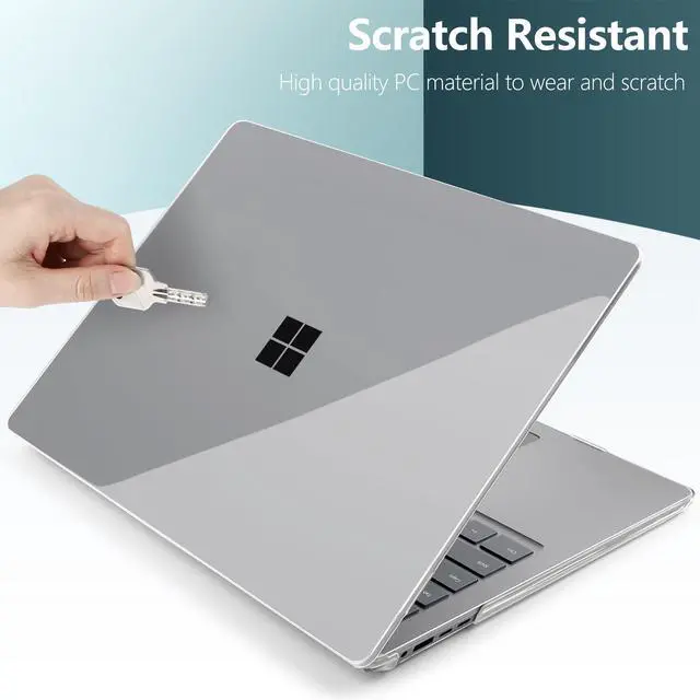 Alt view image 4 of 7 - Premium Case for Surface Laptop 13.8 Inch 2024-2026, Crystal Clear