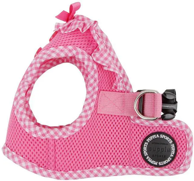 Main image of Dog Harness Step-in All Season Mesh Cute No Pull No Choke Walking Training for Small Dog, Pink, Large
